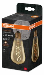 OSRAM 1906 LED ISON 5W/820 230VSFIL E27